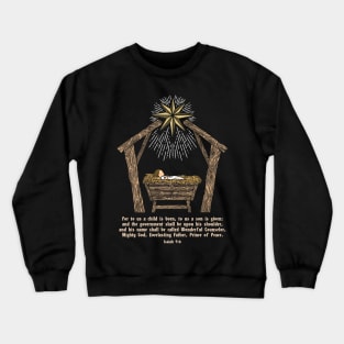 The Nativity Scene Crewneck Sweatshirt